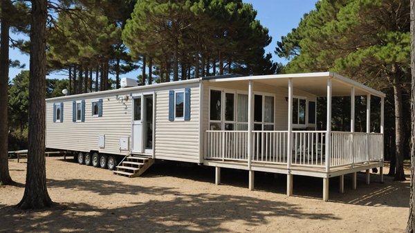 Location d'un mobil home au camping le roc : confort et nature
